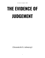 The Evidence of Judgement.pdf